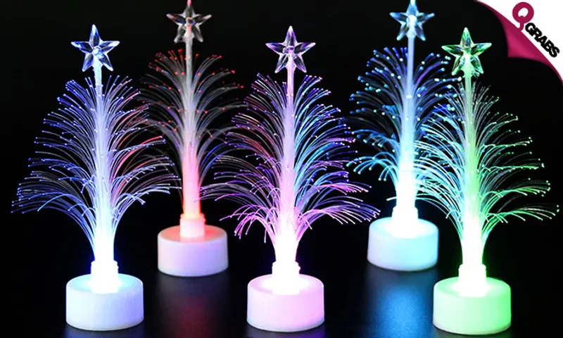 Mini Multicolor LED Christmas Tree!